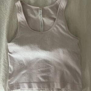 Lululemon Ribbed Tank Top - Light Pink